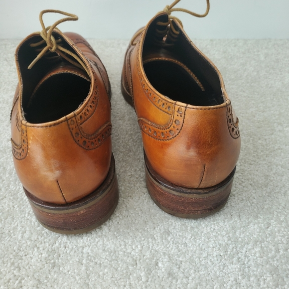 Cole Haan oxford Nike Air brown leather shoes - Picture 4 of 13